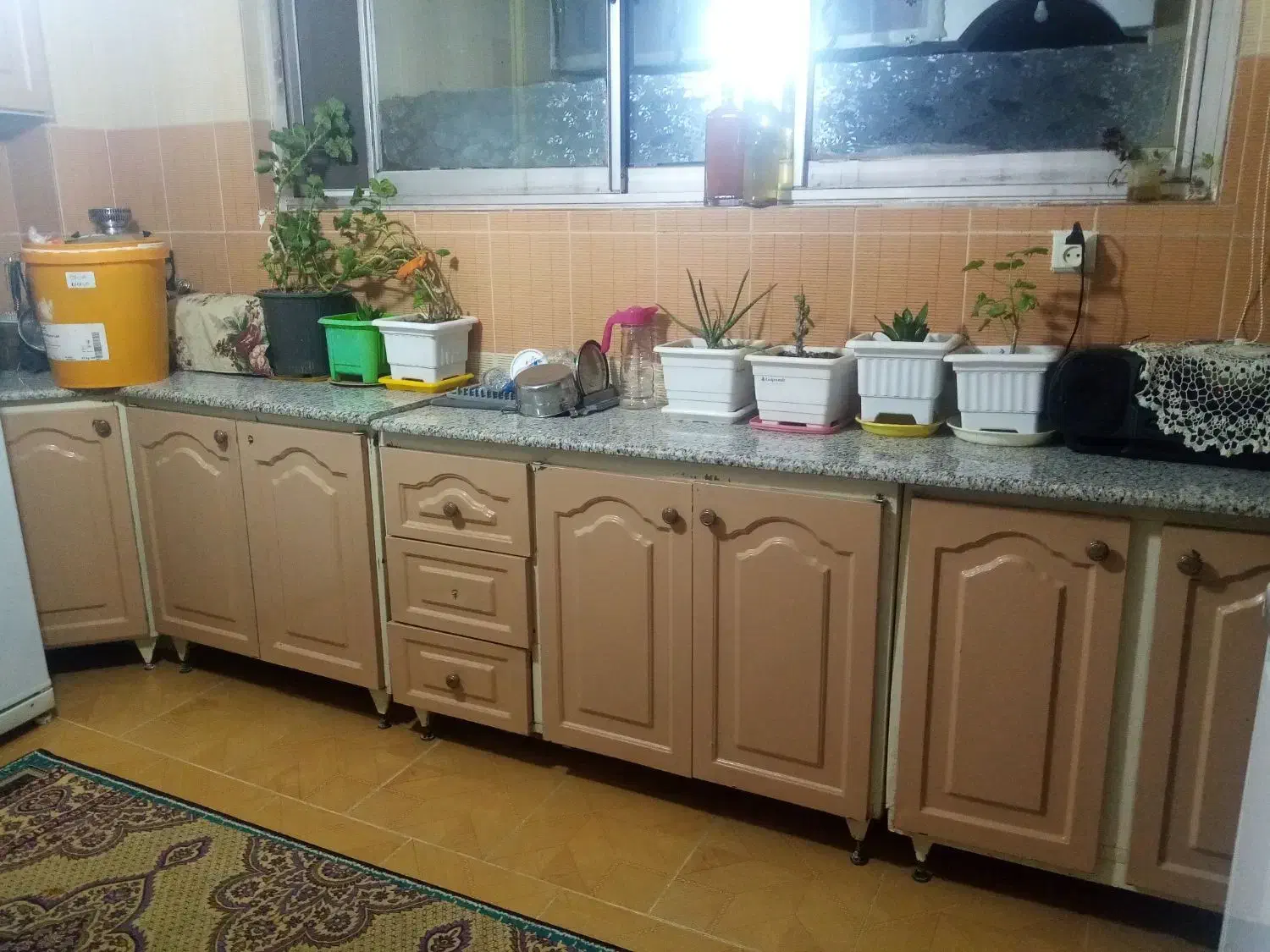 کابینت فلزی|آب‌چکان و نظم‌دهنده ظروف|سمنان, |دیوار