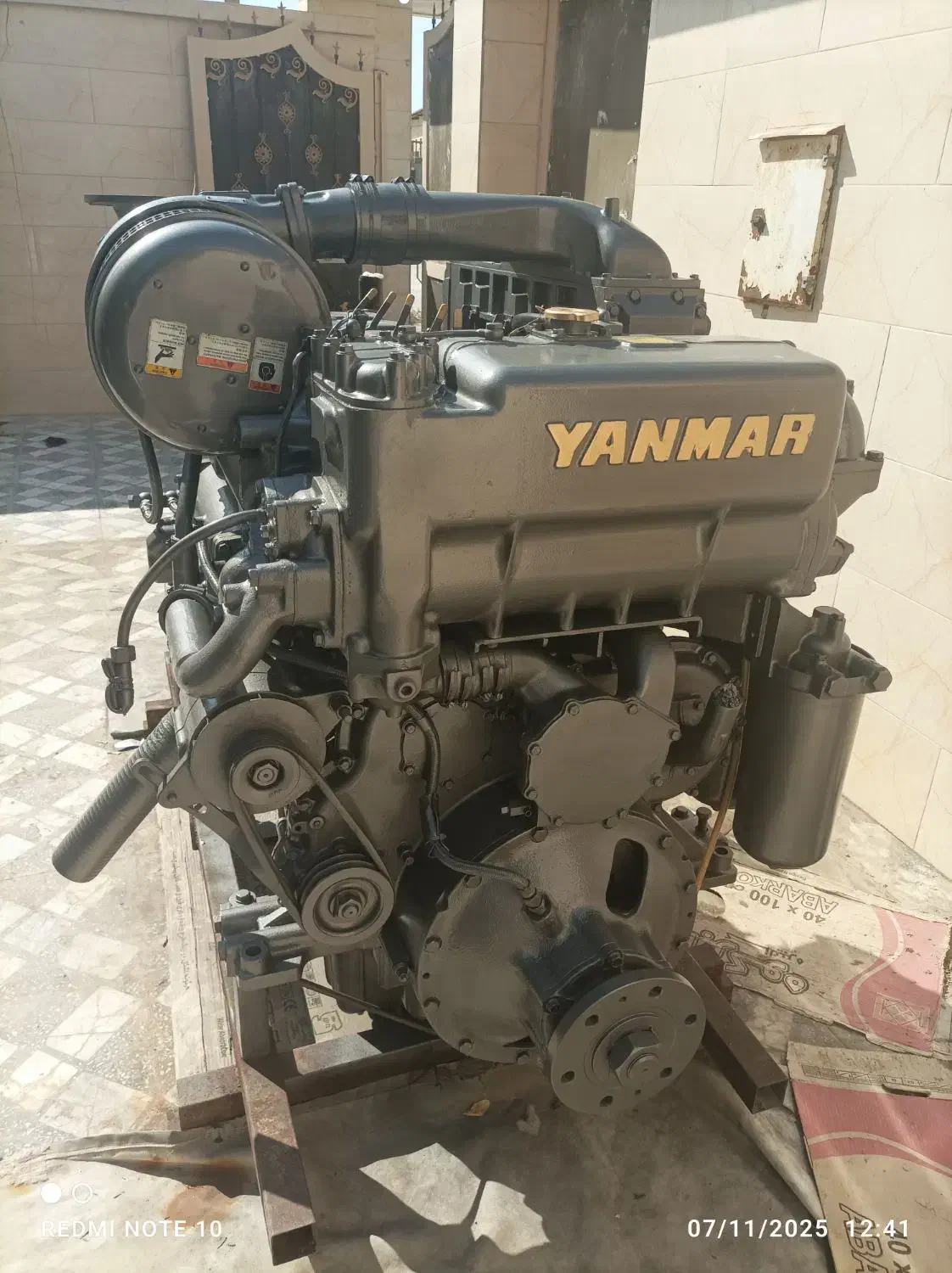 موتور یانمار.500 KH. همراه با سند|قایق و سایر وسایل نقلیه|بندر دیر, |دیوار