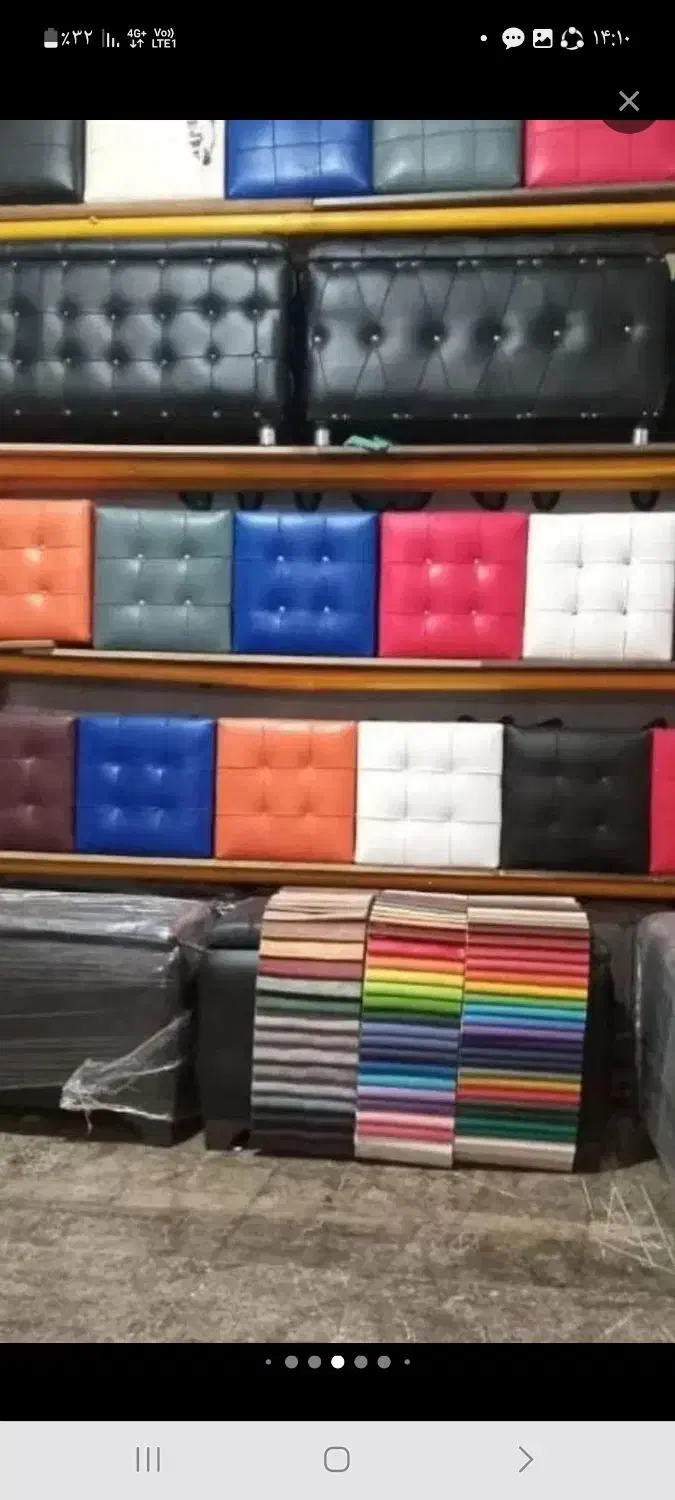 پاف نشیمن انتظار نیمکت پشتی دار|صندلی و نیمکت|کرج, حصارک پایین|دیوار