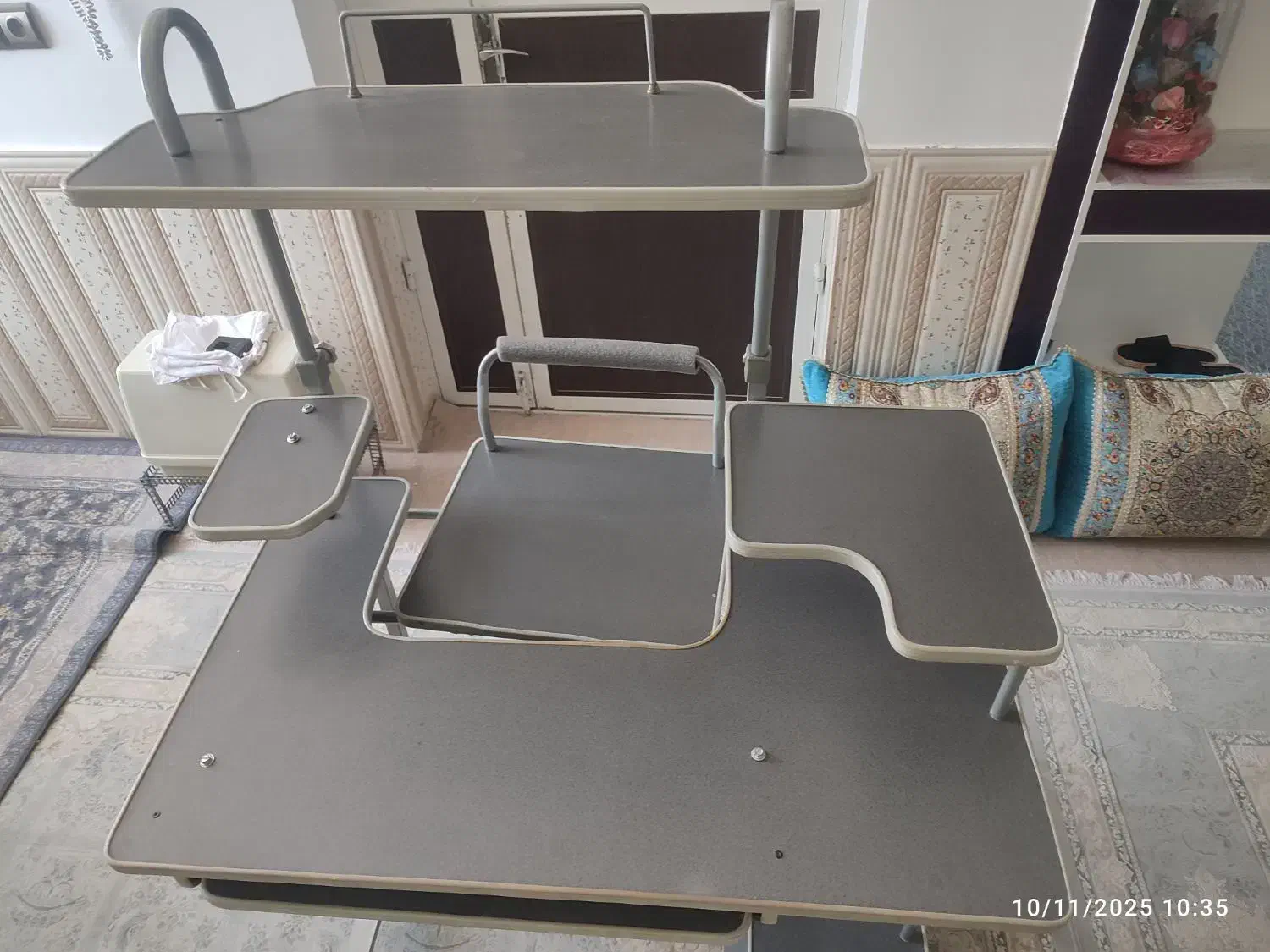 میز کامپیوتر ...در حد نو و محکم کاری شده|میز تحریر و کامپیوتر|ارژن, |دیوار