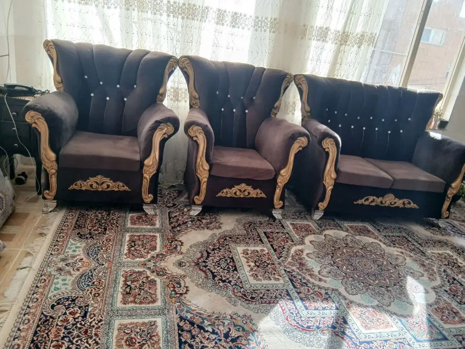 مبل|مبلمان خانگی و میز عسلی|لنجان, |دیوار