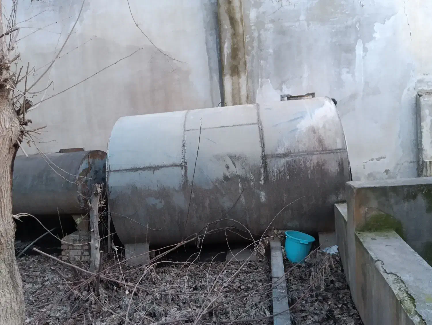 مخزن آب فلزی|ماشین‌آلات صنعتی|نگین شهر, |دیوار