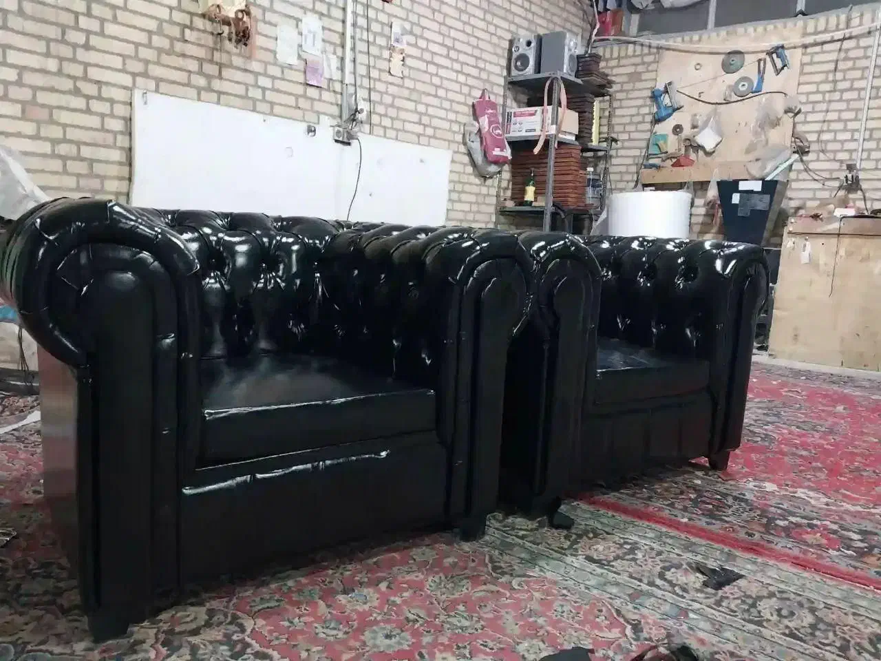 نیم‌ست های اداری/میز دولمسه ۲ متر/نیم‌ست مدیریتی|مبلمان اداری|دهگلان, |دیوار