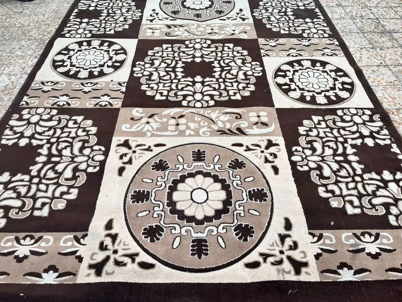 فرش  کارکرده|فرش|شوش, |دیوار