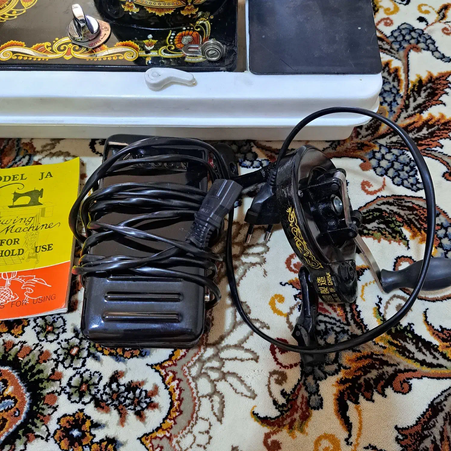 چرخ خیاطی مارشال با دینام برقی|چرخ خیاطی و ریسندگی|خرمدره, |دیوار