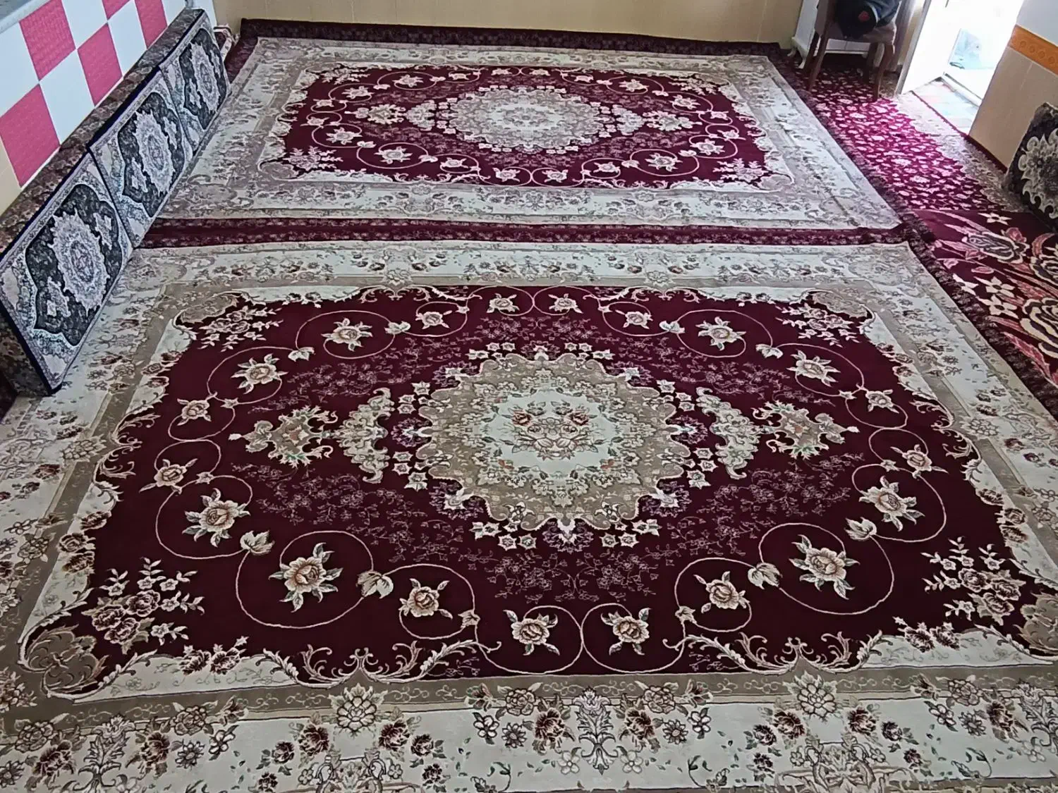 فرش ۱۲ متری|فرش|بیجار, |دیوار