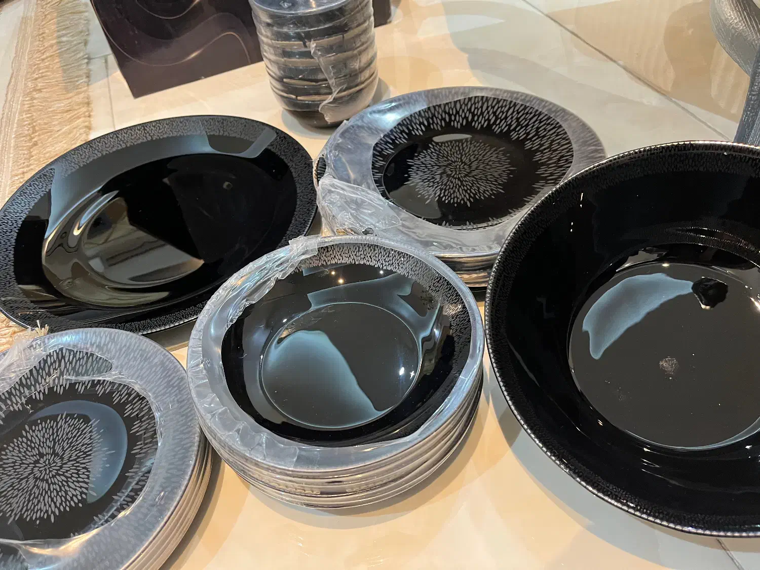 ظروف کریستال ترک و ژاپن ارکوپال لیوان استکان|ظروف سرو و پذیرایی|کرج, حصارک بالا|دیوار