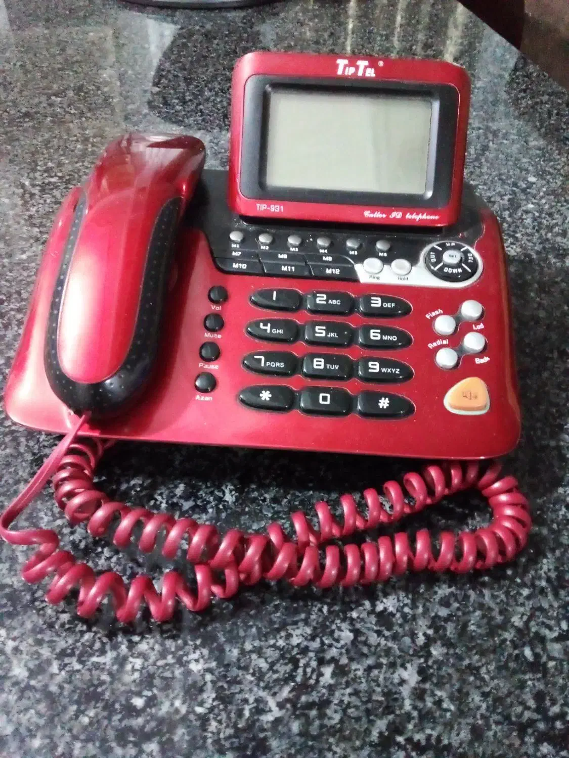 تلفن رومیزی زرشکی|تلفن رومیزی|لنگرود, |دیوار