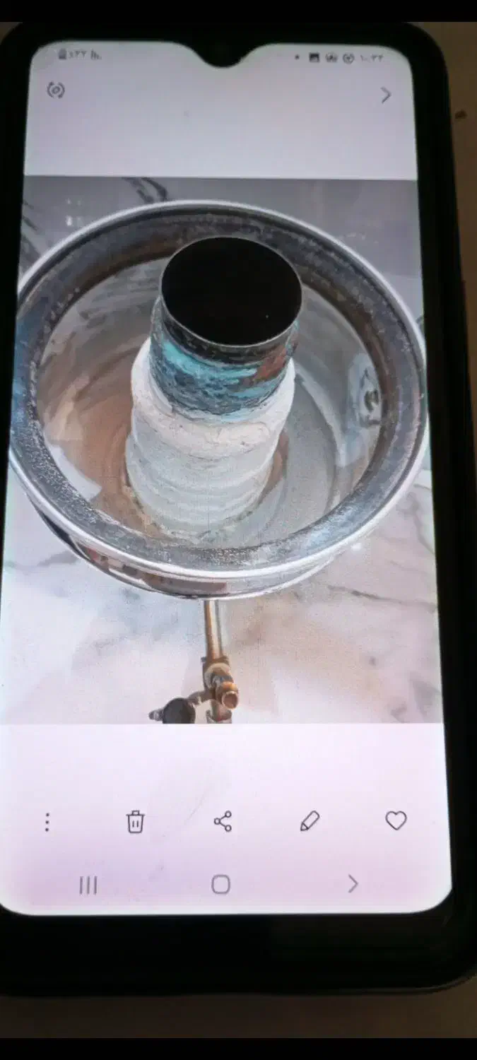 سماور گازی ۶لیتری بدون عیب|سماور، چایساز، قهوهساز|بروجرد, |دیوار