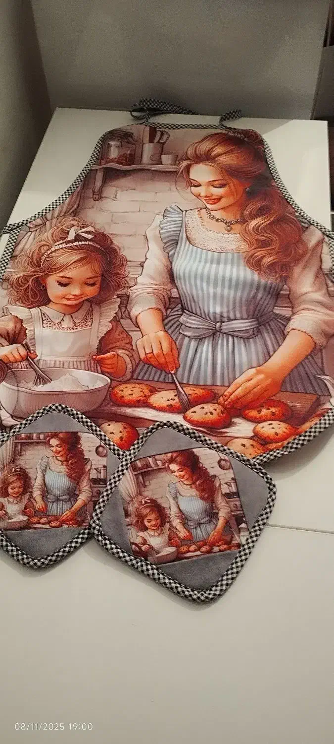 سرویس آشپزخانه|سفره، حوله، دستمال آشپزخانه|لنده, |دیوار