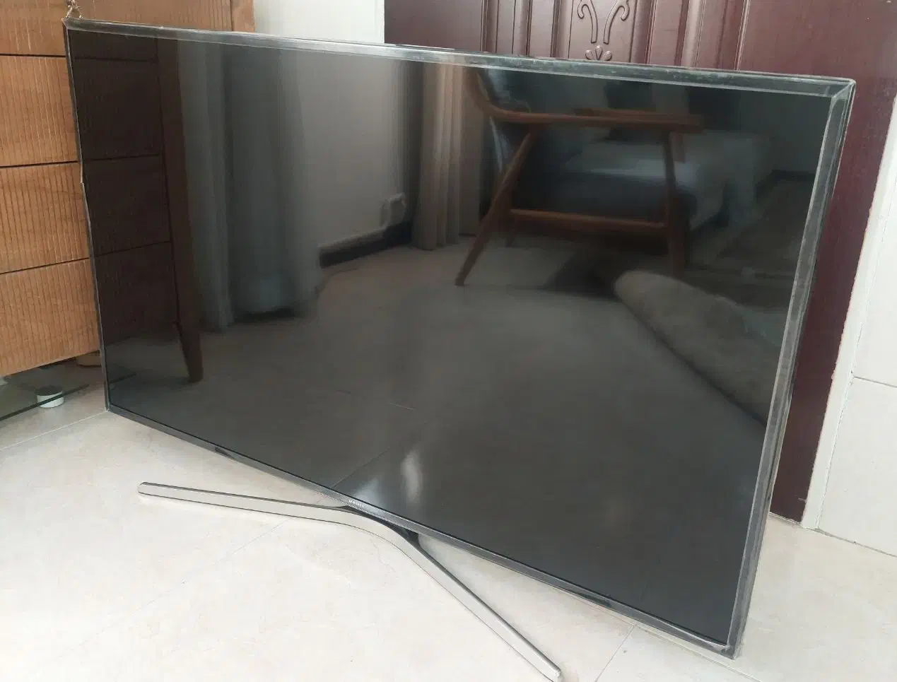 ال ای دی سامسونگ ۵۰ اینچ هوشمند فورکی در حد نو|تلویزیون و پروژکتور|فردیس, قریشی|دیوار