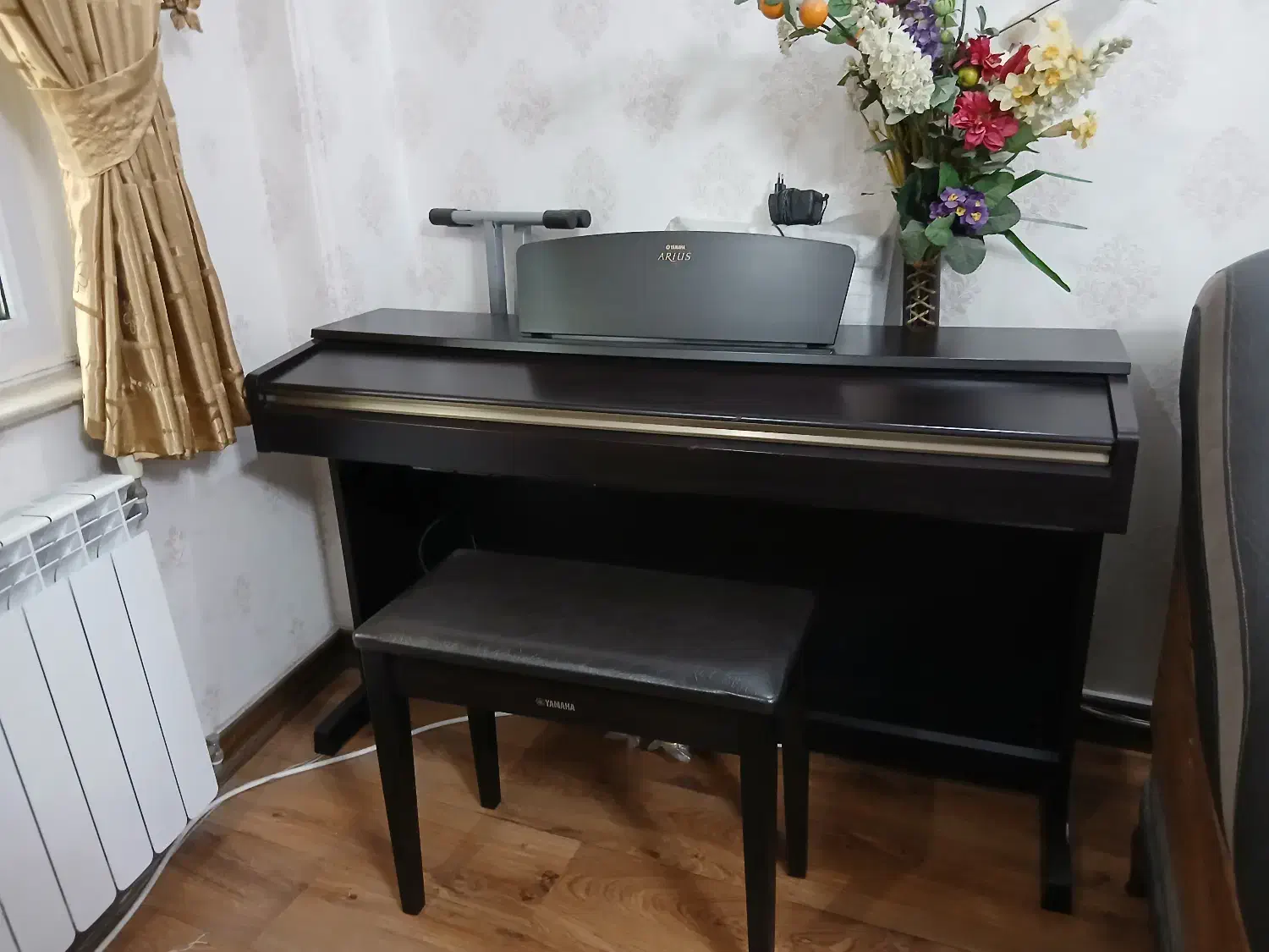 پیانو یاماها Yamaha YDP 161|پیانو، کیبورد، آکاردئون|رشت, دیلمان|دیوار