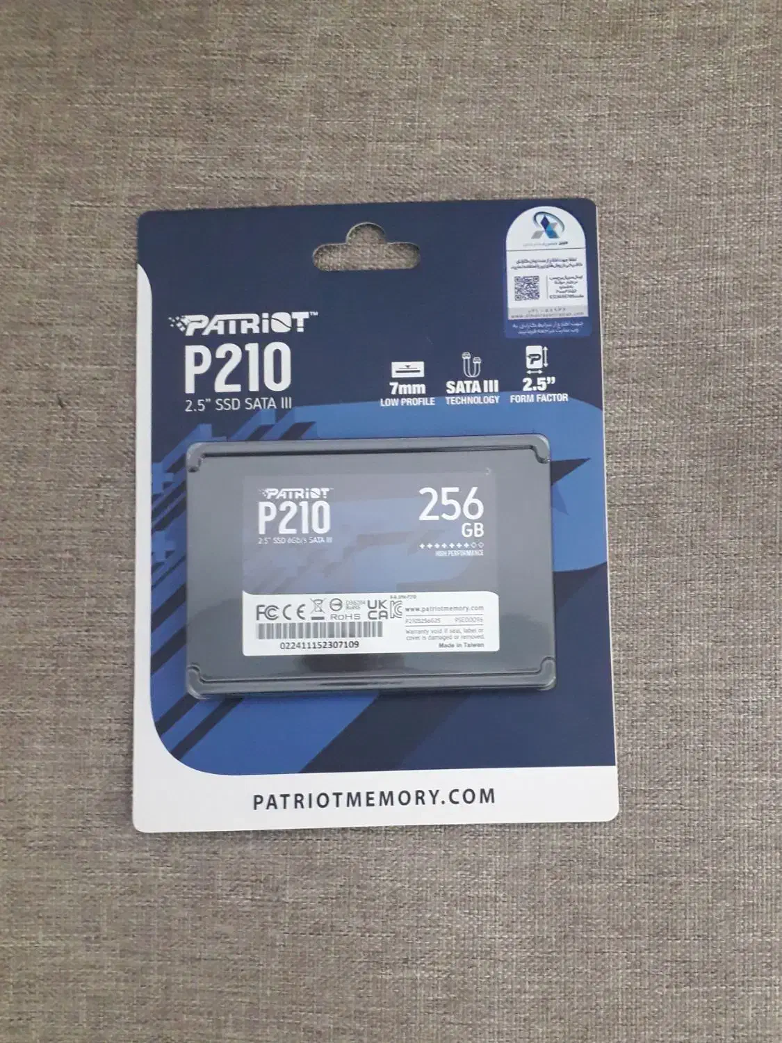 ssd patriot p210|قطعات و لوازم جانبی رایانه|قوچان, |دیوار
