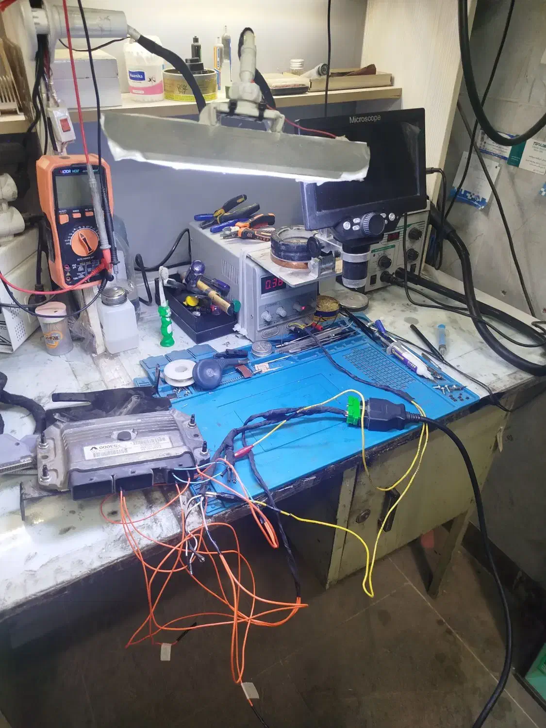 تعمیرات تخصصی ایسیو و یونیتهای خودرویی با ضمانت|خدمات موتور و ماشین|کرمانشاه, |دیوار