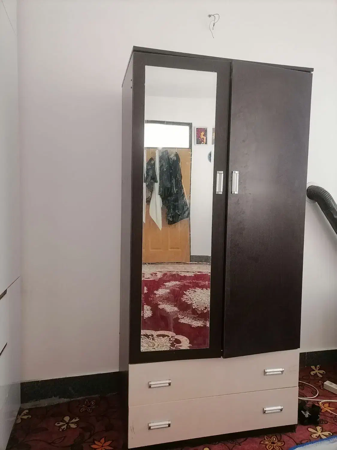 کمد لباس و تشک فنری|جاکفشی، کمد، دراور|تایباد, |دیوار