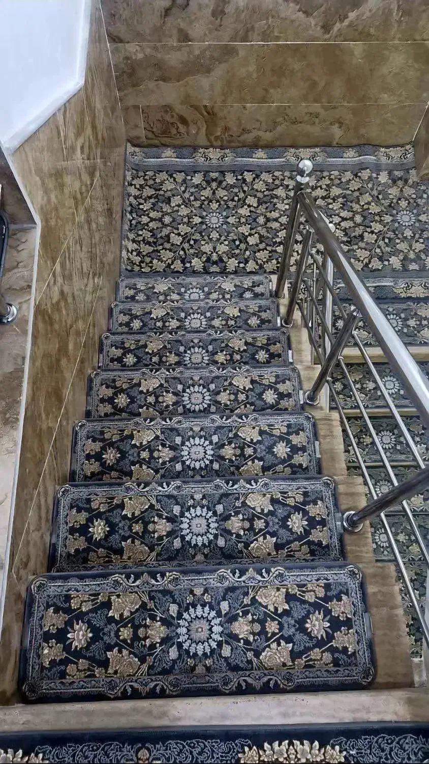 افشان دودی طلایی سایزبندی و روپله ای|فرش|قم, زند آباد|دیوار