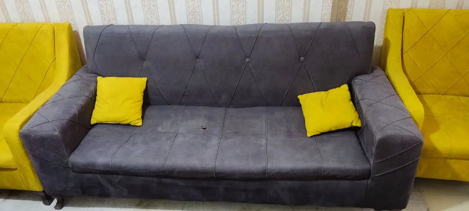 ماشین لباسشویی ، تخت کودک ، مبل|ماشین لباسشویی و خشککن لباس|گلبهار, شهر جدید گلبهار|دیوار