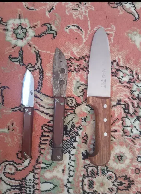 سه عدد چاقو|کوهنوردی و کمپینگ|کرمانشاه, |دیوار