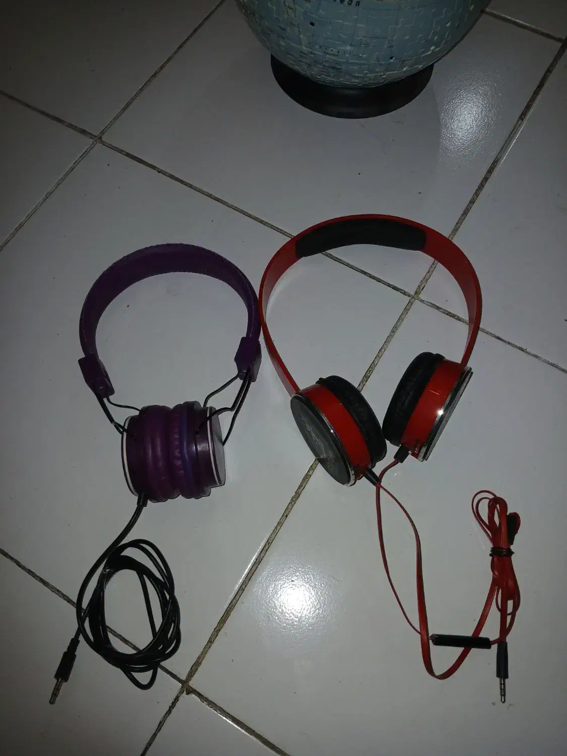 هدفون چرمی قرمز و بنفشAUDIOLOGY SMART|پخش‌کننده همراه|تهران, ولنجک|دیوار