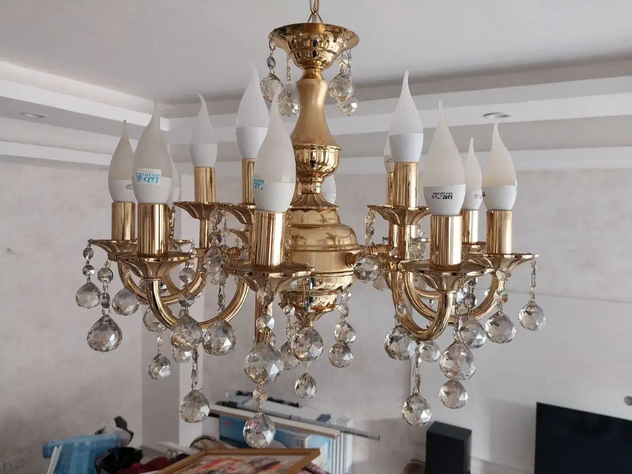 لوستر|لوستر و چراغ آویز|هشتگرد, شهرک بعثت|دیوار