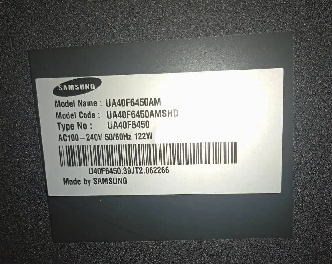 تلویزیون سامسونگ پنل شکسته ۴۰ اینچ|تلویزیون و پروژکتور|تهران, خاوران|دیوار