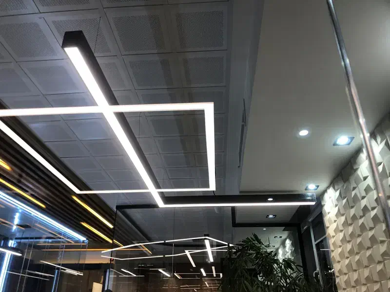 ساخت انواع روشنایی آویز لاینر|لوستر و چراغ آویز|یزد, |دیوار