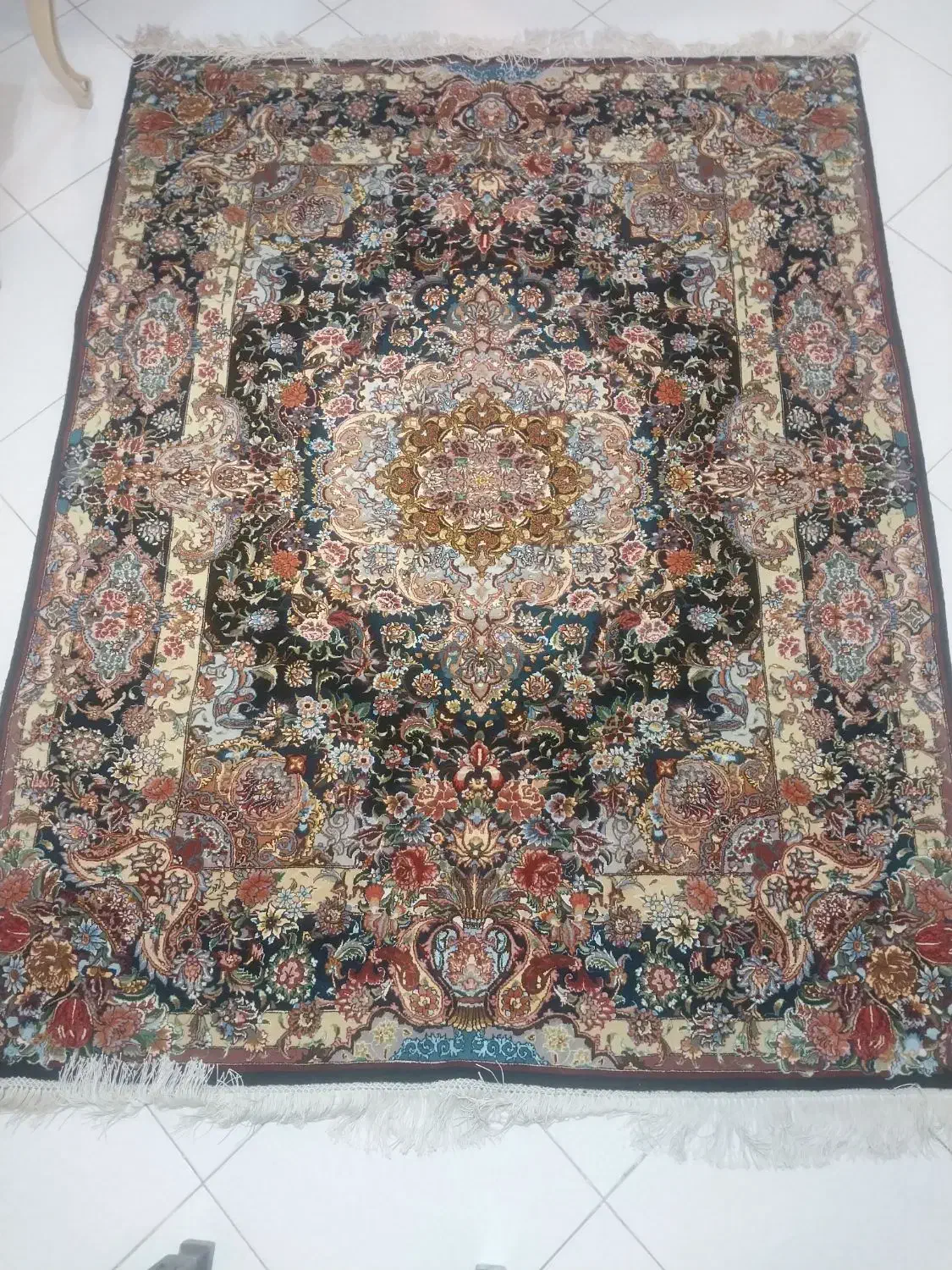 ۵ عدد  فرش دستبافت تبریز نقشه سالاری|فرش|اردبیل, |دیوار