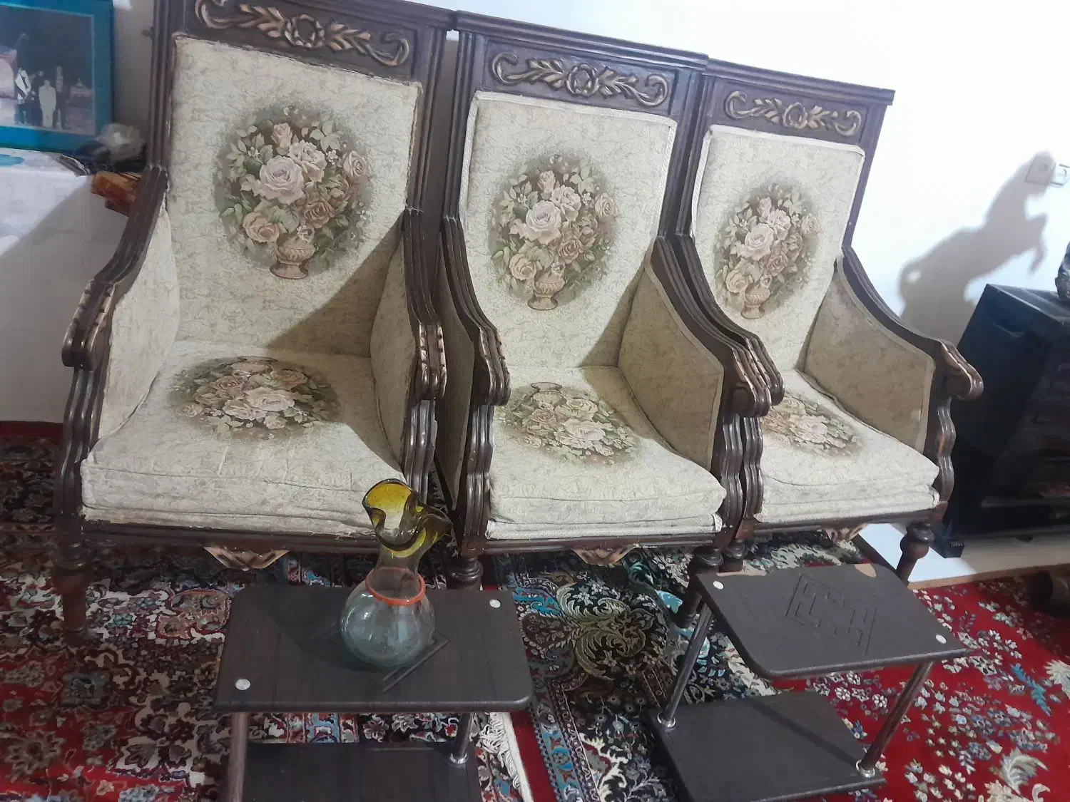 مبل‌‌هشت‌نفره‌‌‌‌|مبلمان خانگی و میز عسلی|میاندوآب, |دیوار