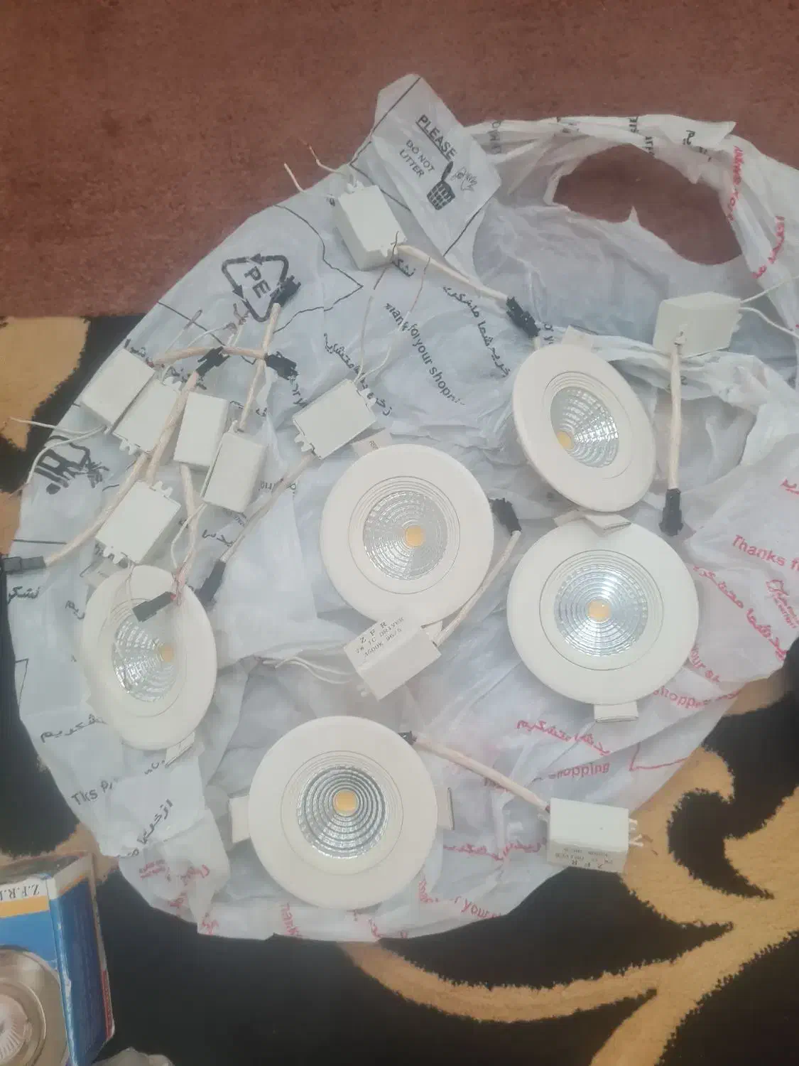 لامپ سقفی توکار|لامپ و چراغ|اهواز, طالقانی|دیوار