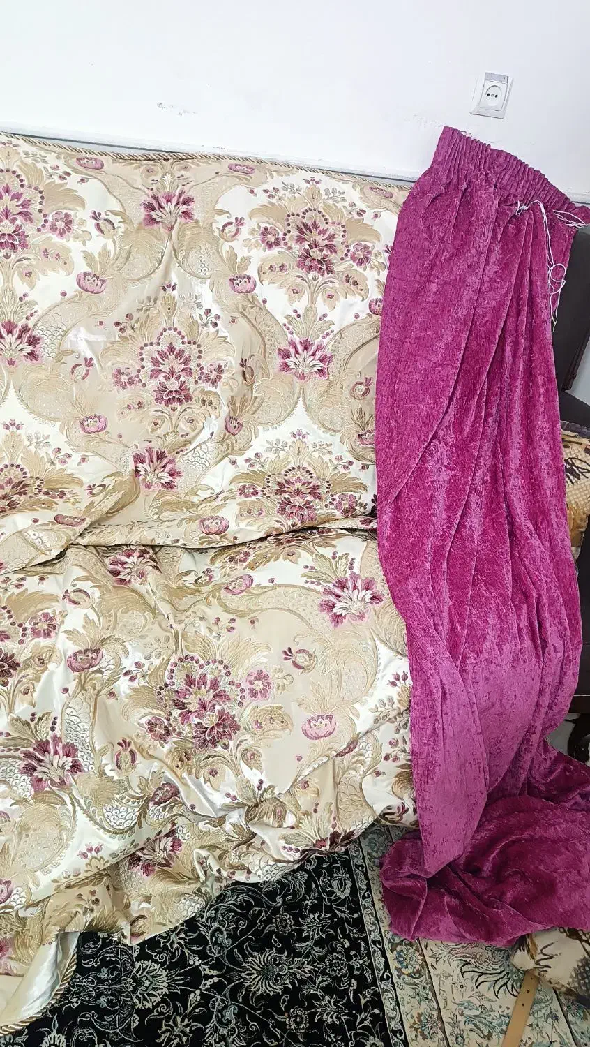 دستک پرده|پرده، رانر، رومیزی|نیشابور, بنیاد شهید|دیوار