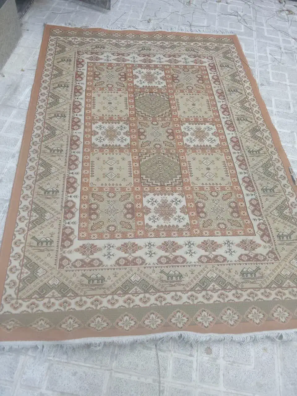 قالیچه گلیمی|گلیم، جاجیم، گبه|مشهد, رضاشهر|دیوار