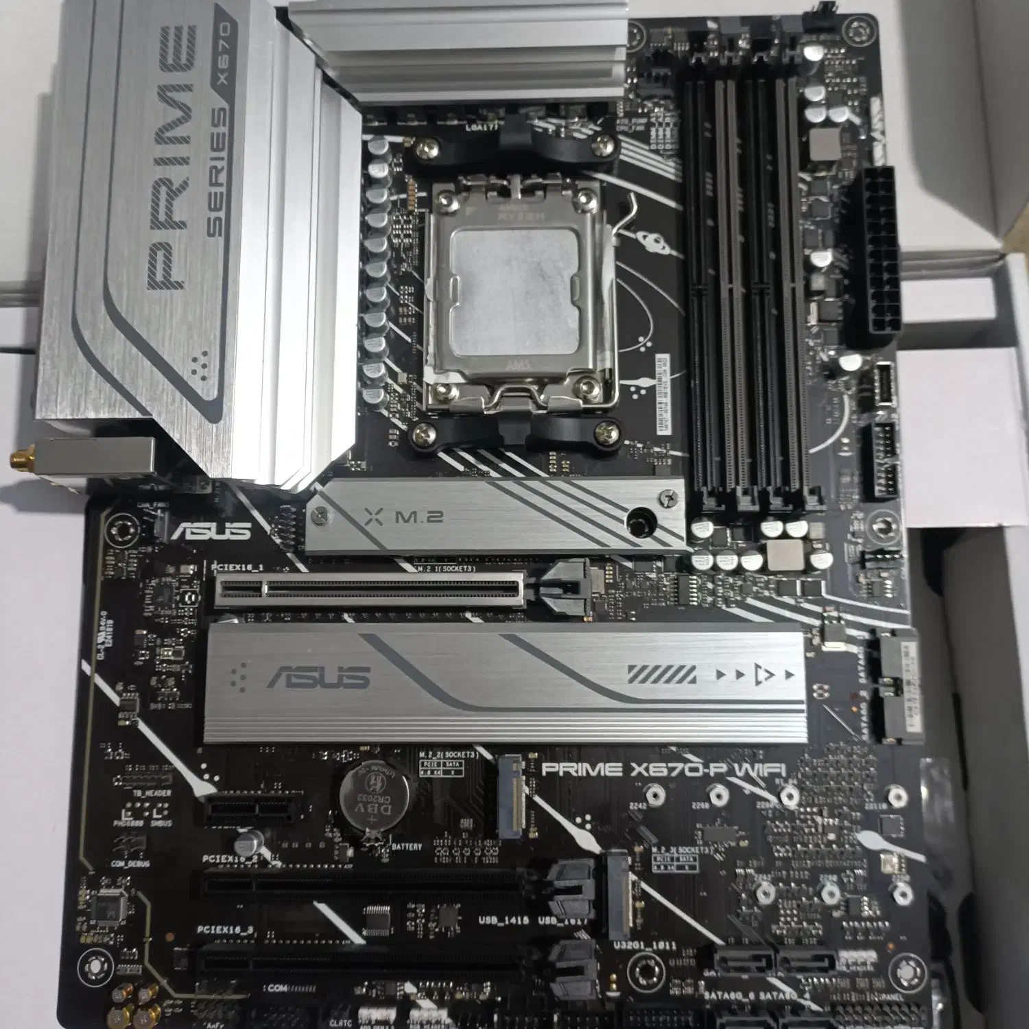 مادربرد x670p WiFi asus|قطعات و لوازم جانبی رایانه|تهران, علی‌آباد|دیوار