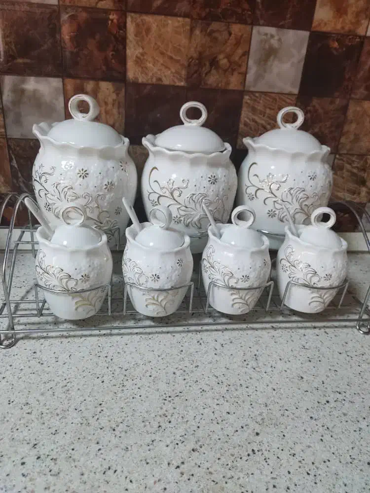 ظروف پای سماوری با کارتن|ظروف سرو و پذیرایی|فردیس, نگارستان|دیوار