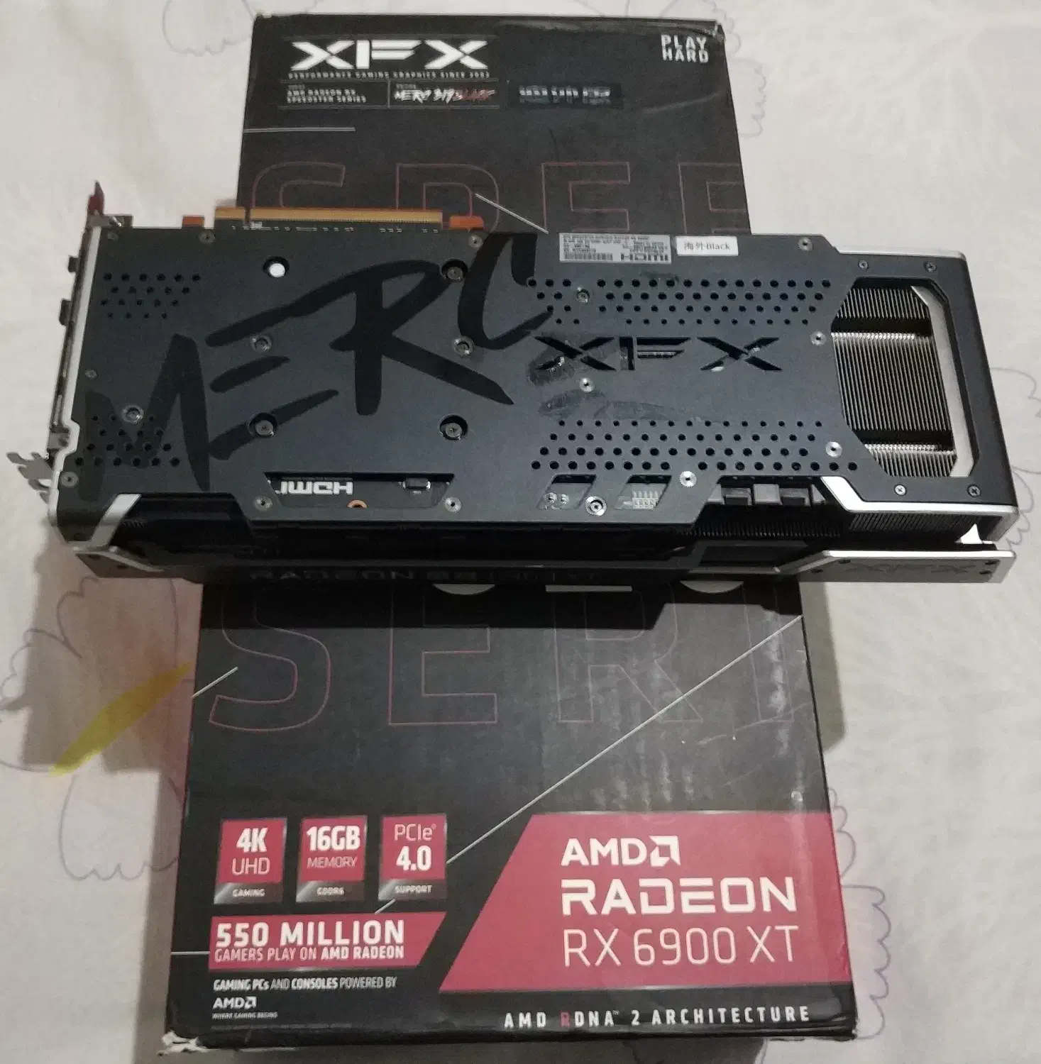 گرافیک XFX MERC 319 RX 6900 XT Black Edition|قطعات و لوازم جانبی رایانه|قم, مصلاء|دیوار