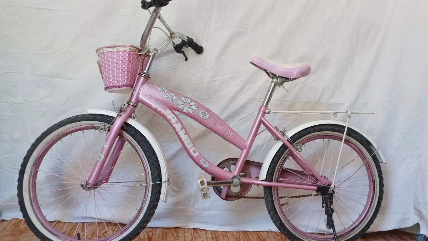 دوچرخه سایز 20دخترانه تمیز کم استفاده شده|دوچرخه، اسکیت، اسکوتر|الوند, |دیوار