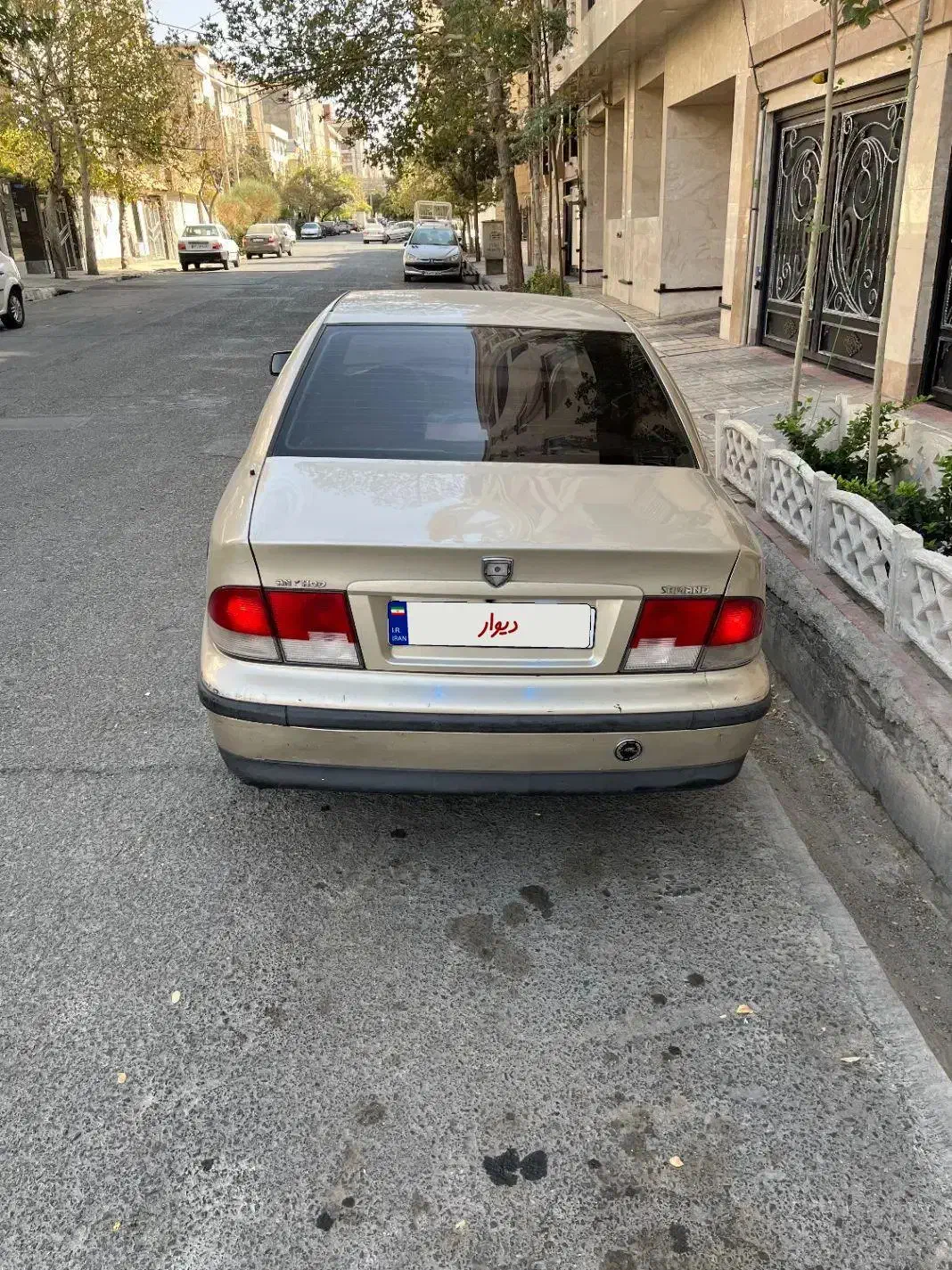 سمند 86 یک لکه رنگ دوگانه شرکتی|خودرو سواری و وانت|تهران, تهرانپارس غربی|دیوار