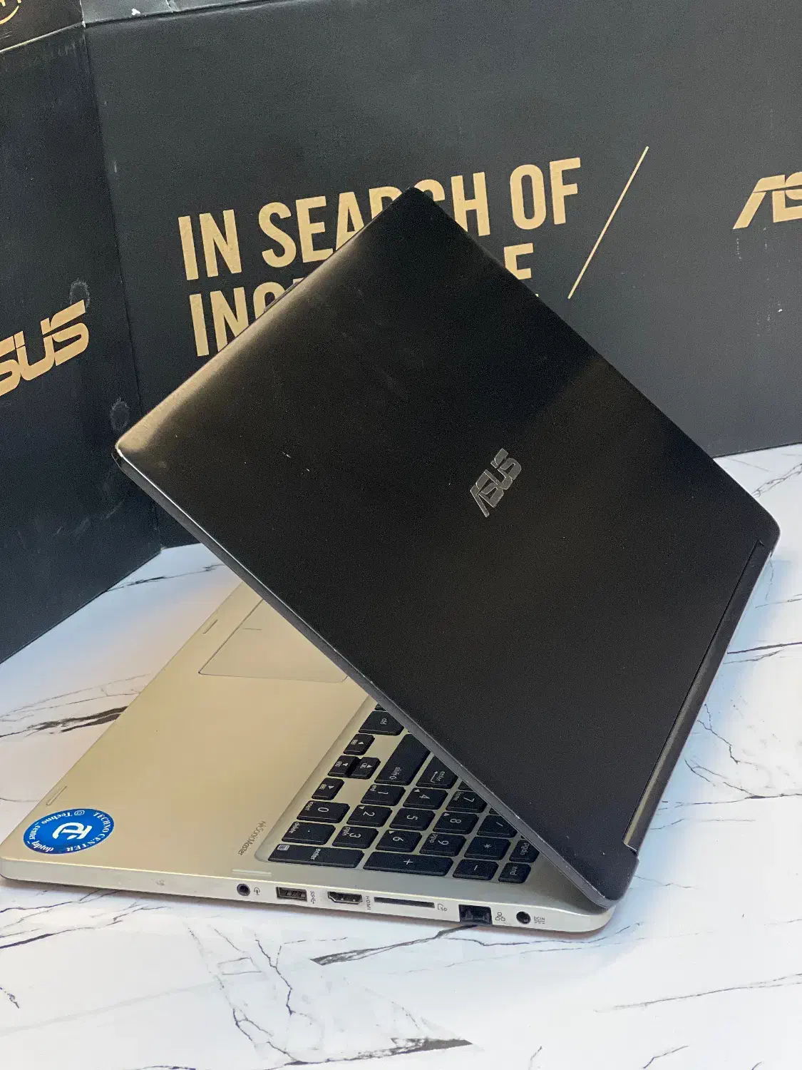 لپتاپ asus با صفحه لمسی و بسیار تمیز|رایانه همراه|تهران, بلوار کشاورز|دیوار