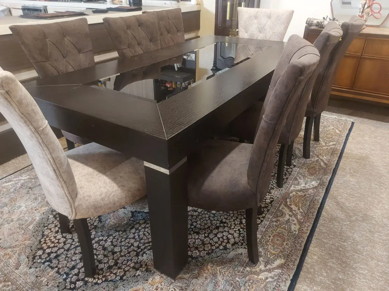 میز ناهار خوری|میز و صندلی غذاخوری|اهواز, امانیه|دیوار