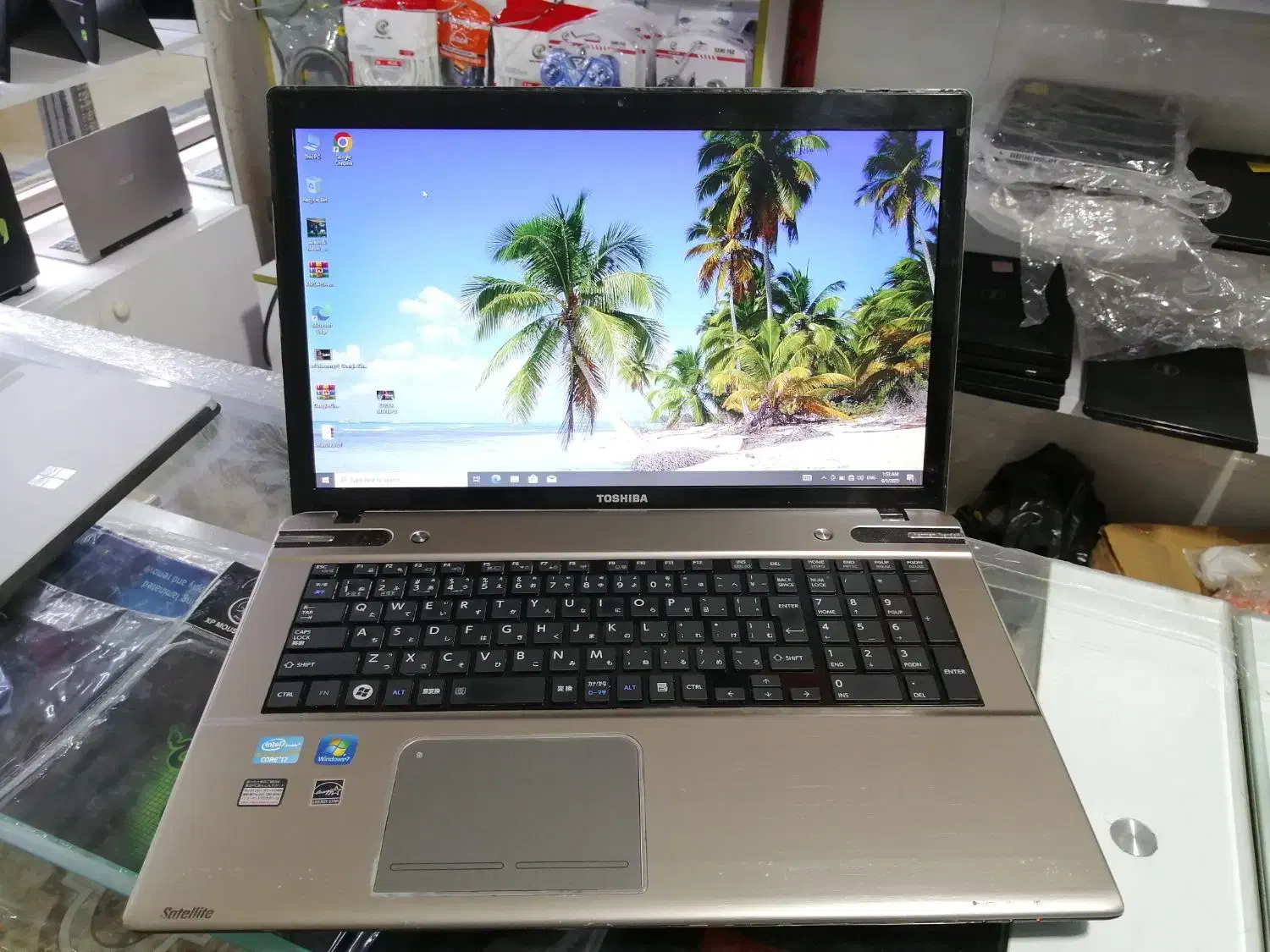 لپتاپ توشیبا core i7 با 2 گرافیک مجزا از هم|رایانه همراه|سراوان, |دیوار