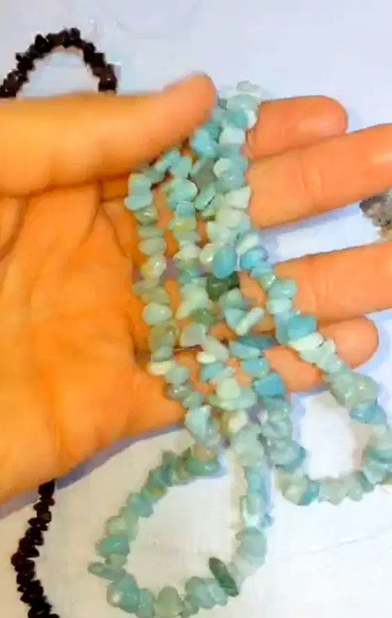 ۱۰ ریسه متنوع طبیعی مناسب ساخت دستبند|جواهرات|اصفهان, خرم|دیوار