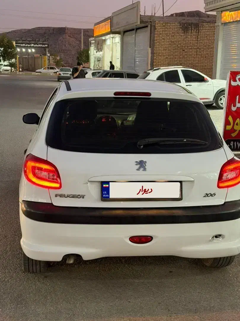 206 تیپ 2 مدل 1400|خودرو سواری و وانت|جنت, |دیوار