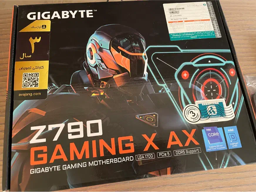 مادربرد گیمینگ Gigabyte Z790 Gaming X AX DDR5|قطعات و لوازم جانبی رایانه|اصفهان, بهارستان (مخابرات)|دیوار