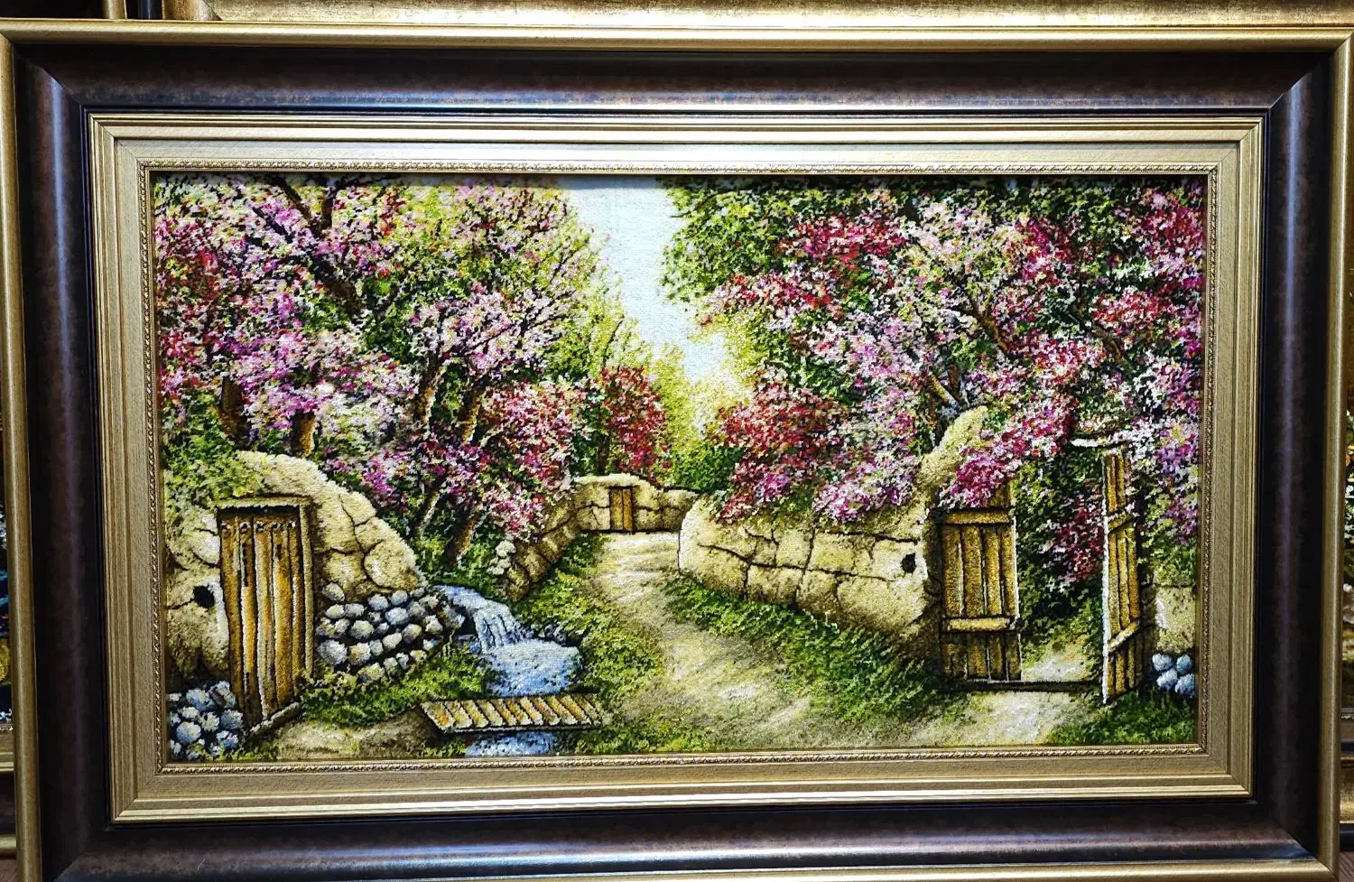 تابلو فرش کوچه باغ|تابلو فرش|تهران, علم و صنعت|دیوار