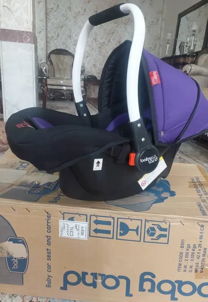 صندلی ماشین وکریر بیبی لند ۱۸۰۰ صندلی ۱میلیون کریر|کالسکه و لوازم جانبی|اندیشه, اندیشه فاز ۳|دیوار