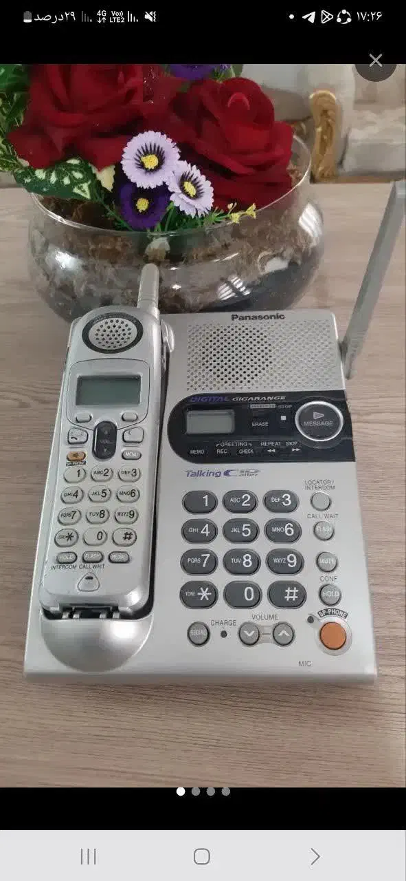تلفن بیسیمی پاناسونیک|تلفن رومیزی|تهران, طیب|دیوار