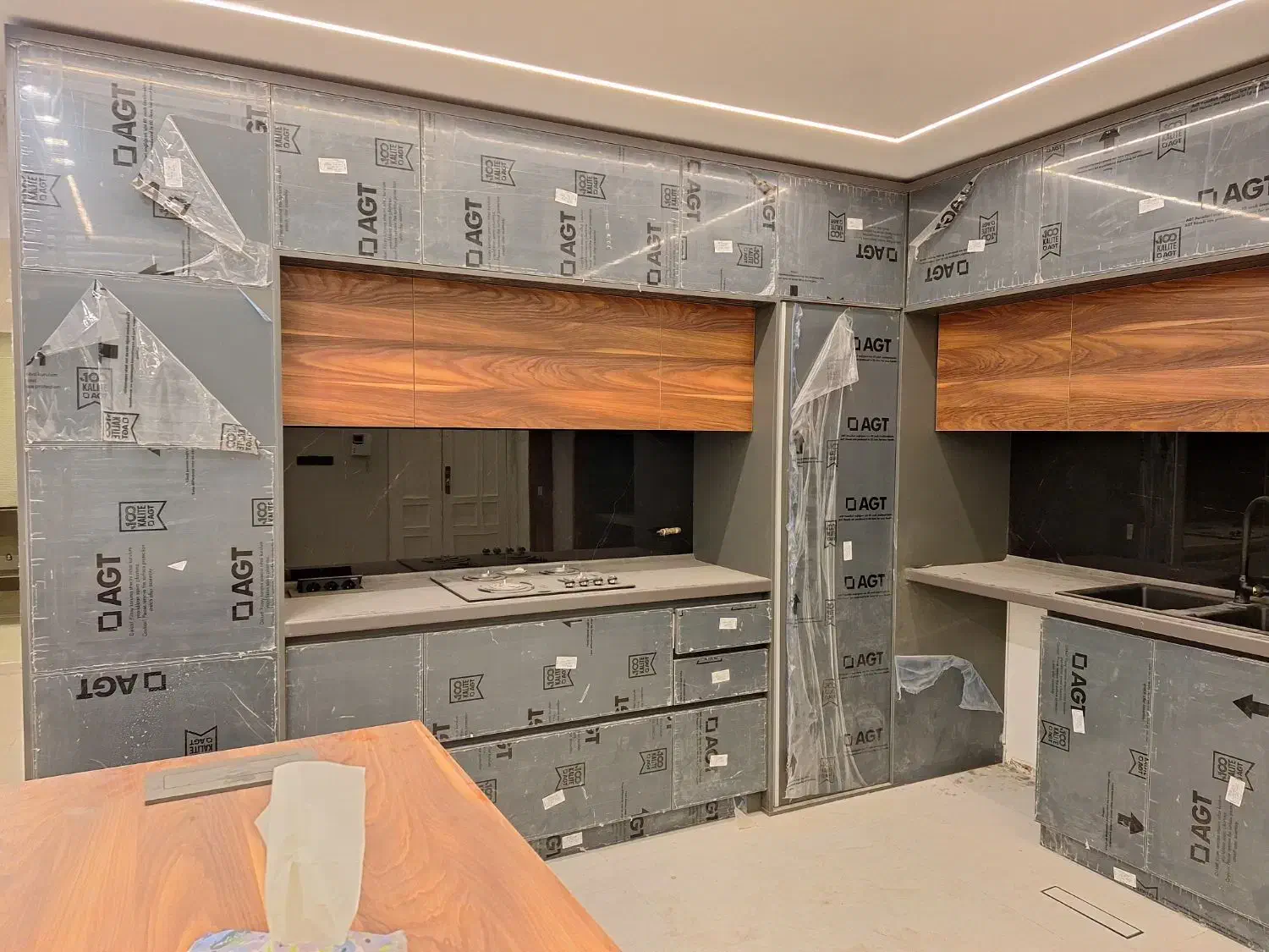 فروش کابینت هایگلاس ترک پله ای آماده نصب|مصالح و تجهیزات ساختمان|شیراز, ارم|دیوار