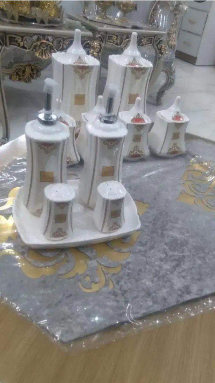 سرویس پاسماوری چینی آکبند|ظروف سرو و پذیرایی|قم, نوبهار|دیوار