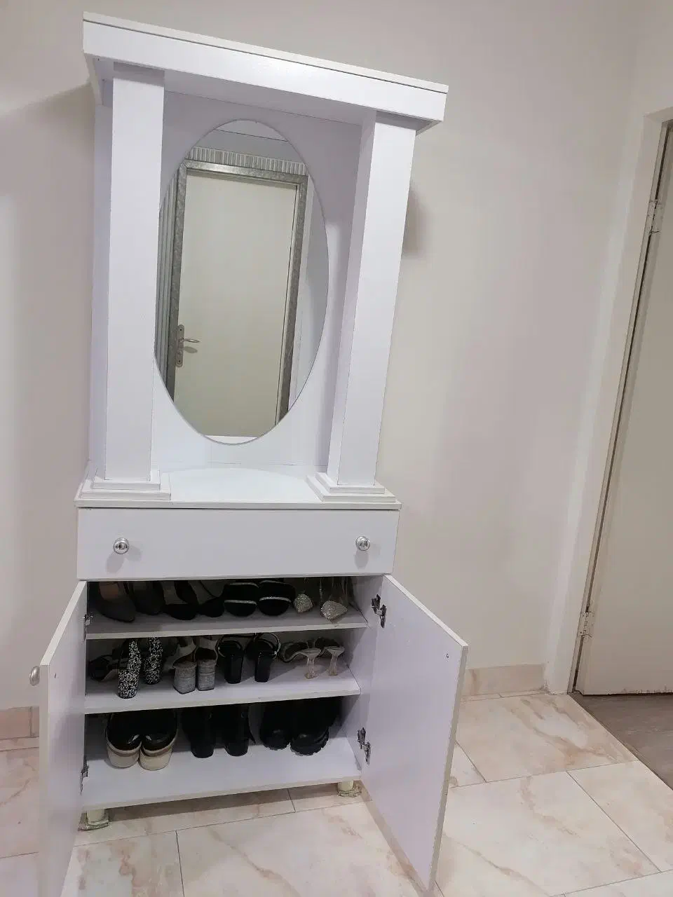 کمد ایستاده جادار|جاکفشی، کمد، دراور|قائمشهر, |دیوار