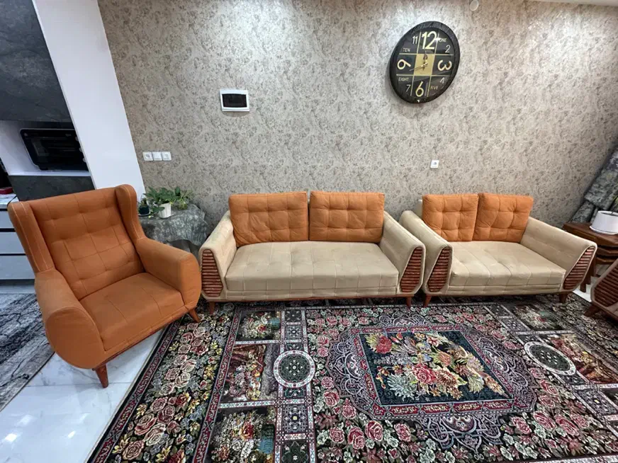 مبل راحتی|مبلمان خانگی و میز عسلی|فولادشهر, A6|دیوار
