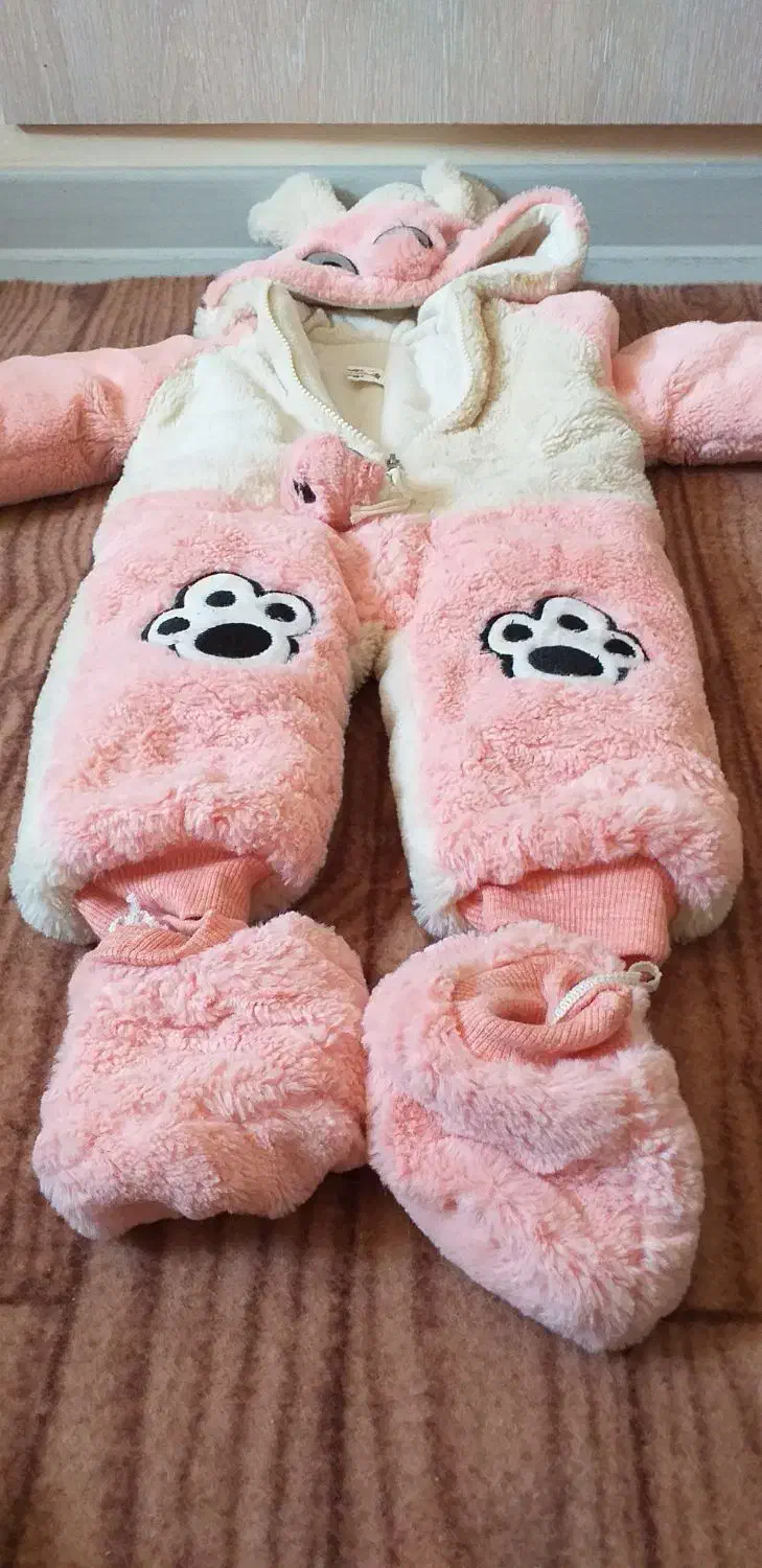 لباس خز دار بچه گانه نونو هست|کفش و لباس بچه|گلستان (تهران), |دیوار